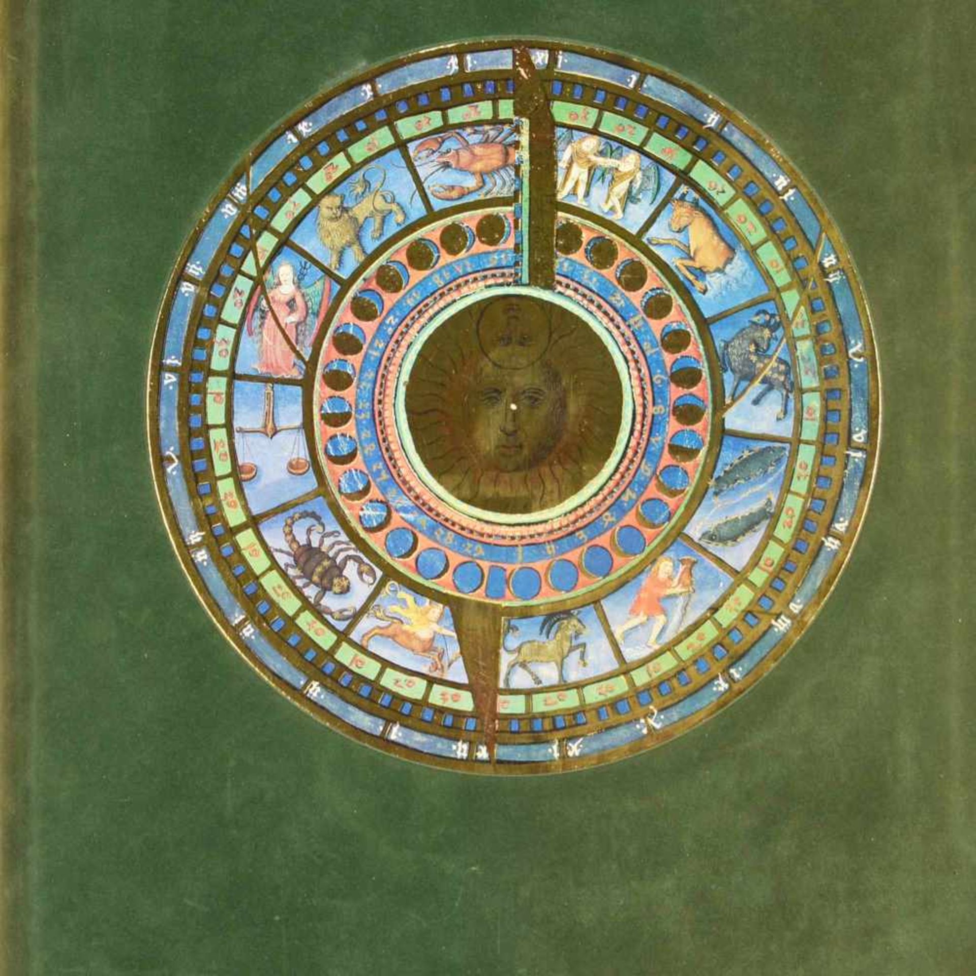 "Der goldene Kalender" "Große Buchmalerei des Mittelalters", aufwendiges Faksimile, mit 13