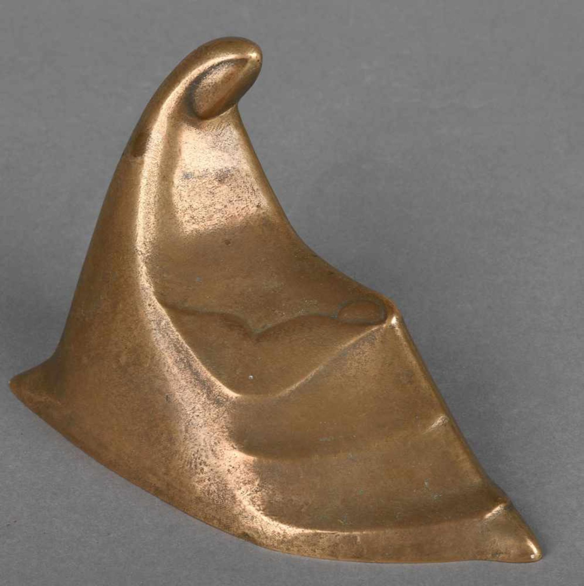 Müller, Karl (1888 Berlin - 1972 Halle) Bronze, Mutter mit Kind, monogrammiert, H ca. 9,5 cm, Karl - Bild 2 aus 3