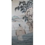 Manner of Daqian Zhang, Man in Landscape