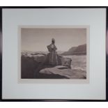 Edward Curtis Photogravure, "Wisham Maid"