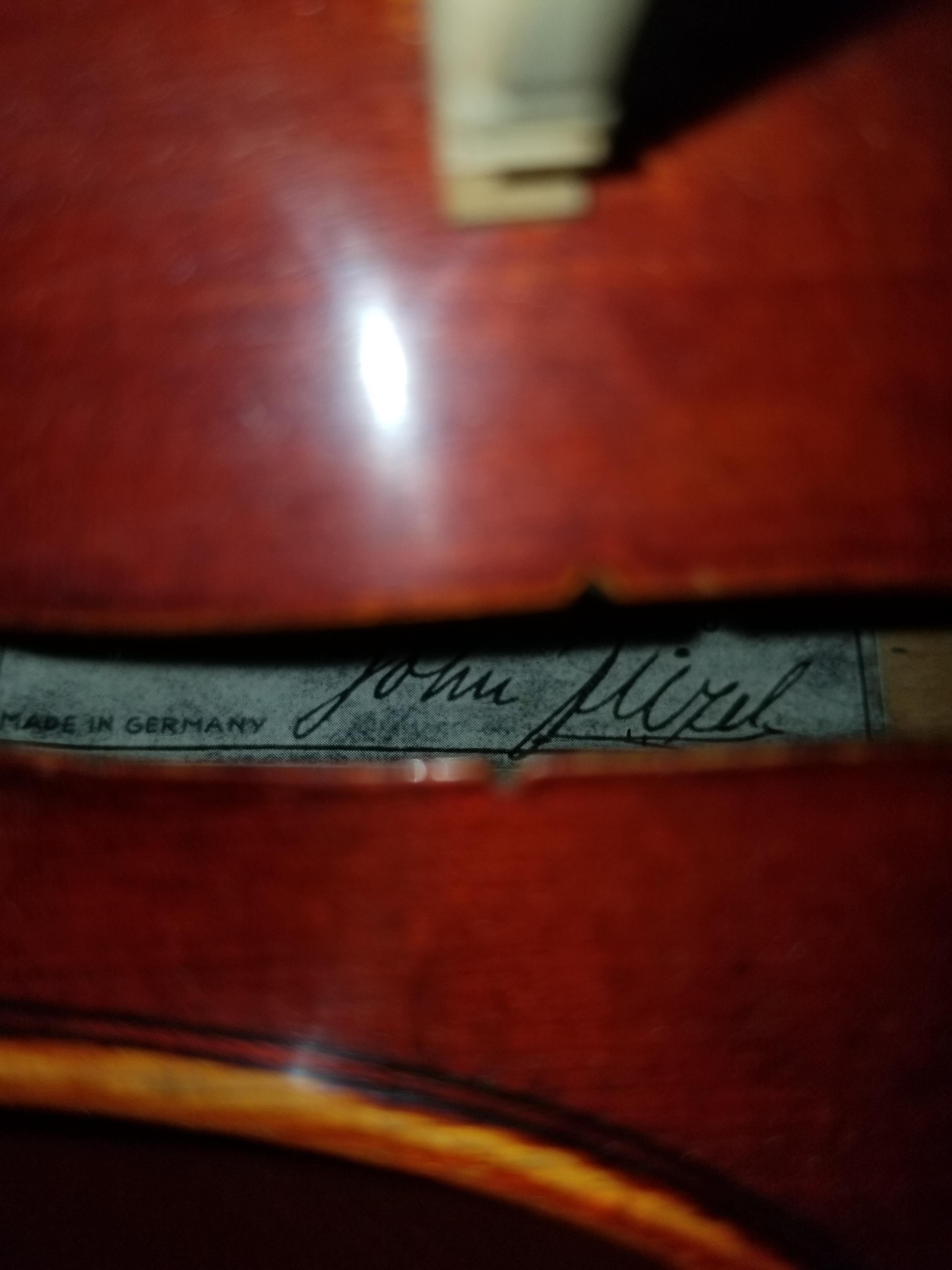 John Juzek Label 4/4 Violin - Image 5 of 9