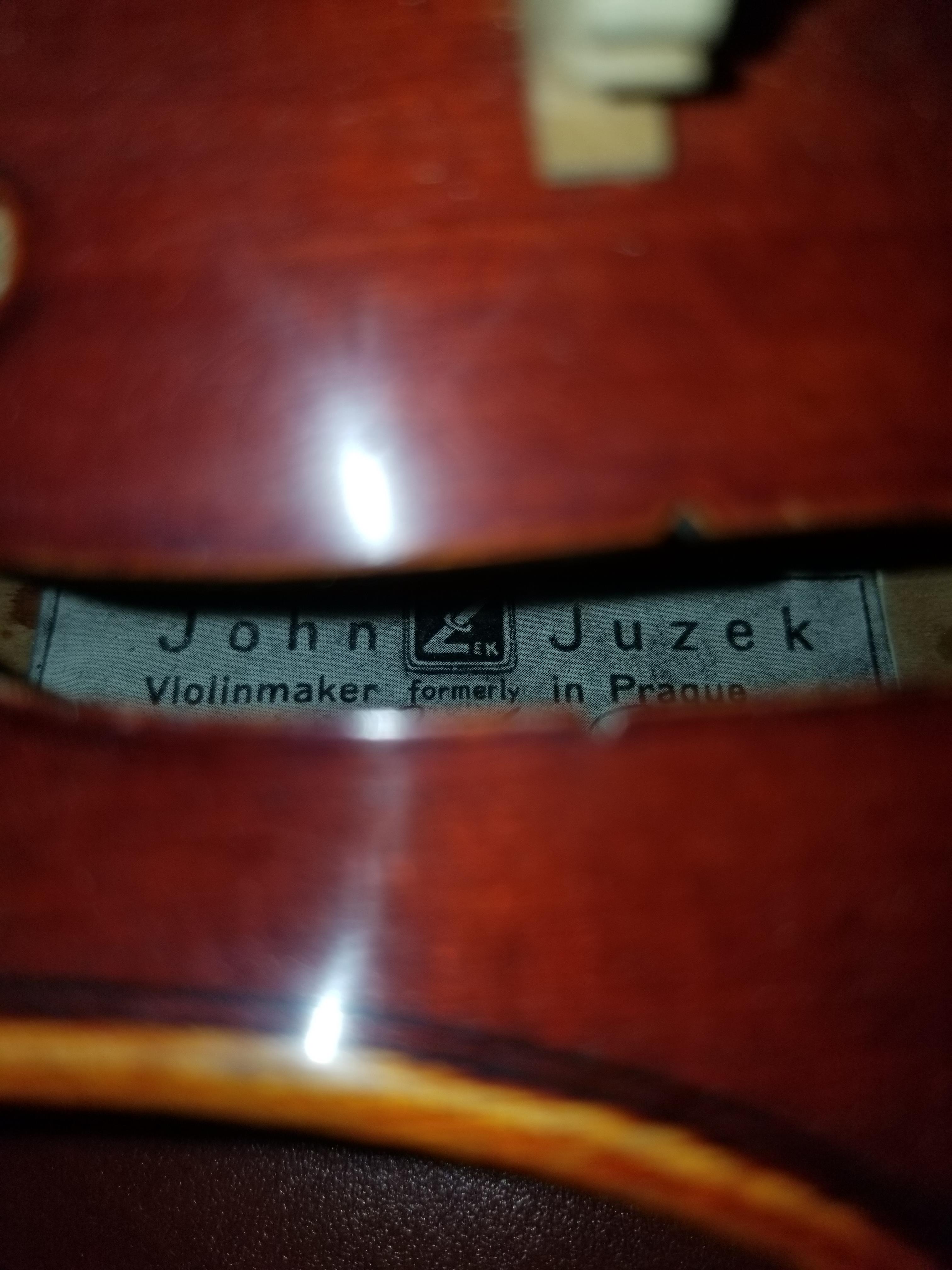 John Juzek Label 4/4 Violin - Image 4 of 9