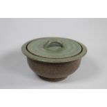 Chinese, Glazed Pottery Covered Bowl