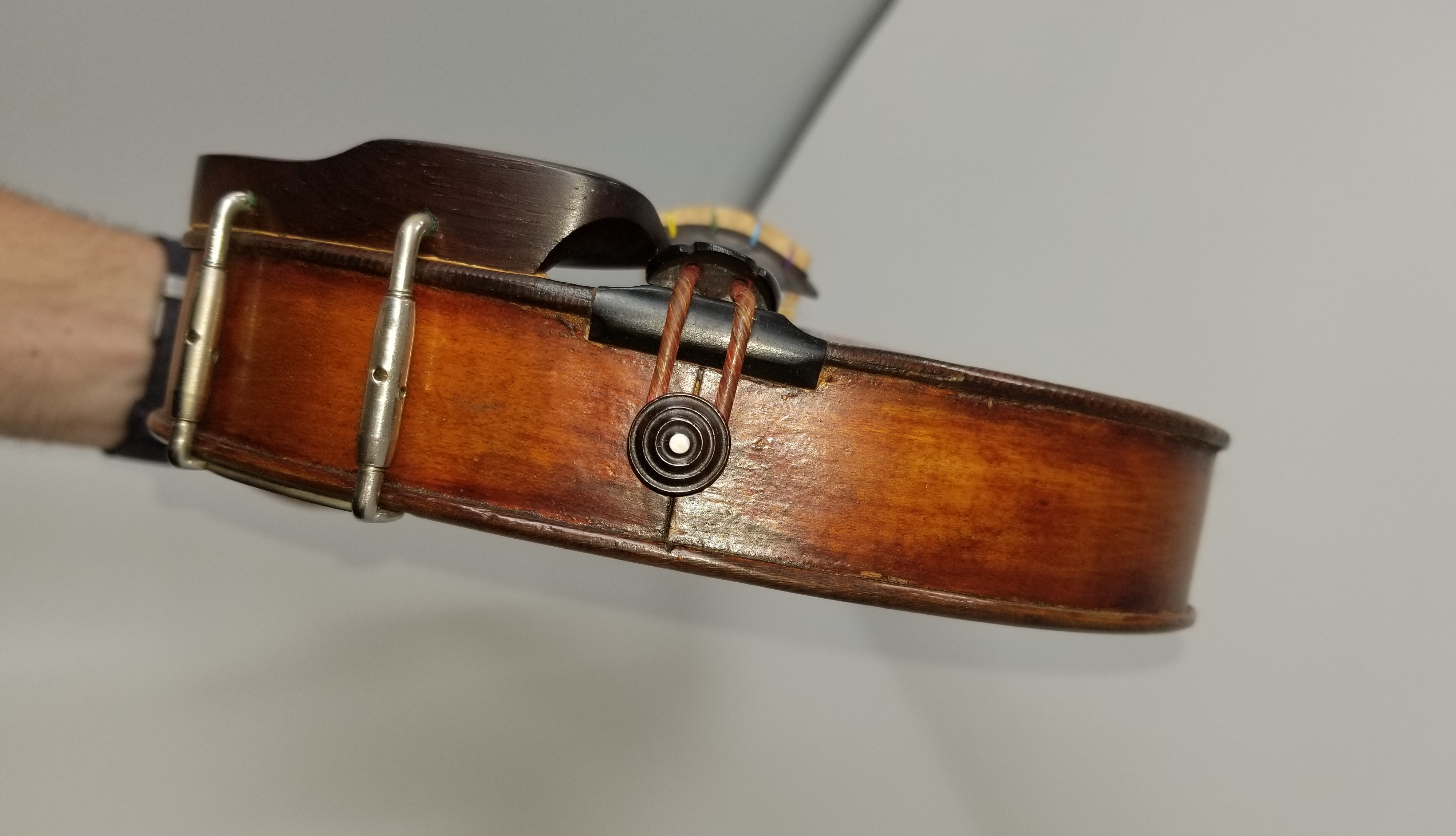 19th C. Mennegand Violin, Paris - Image 9 of 9