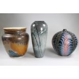 (3) Vintage Art Pottery Vases