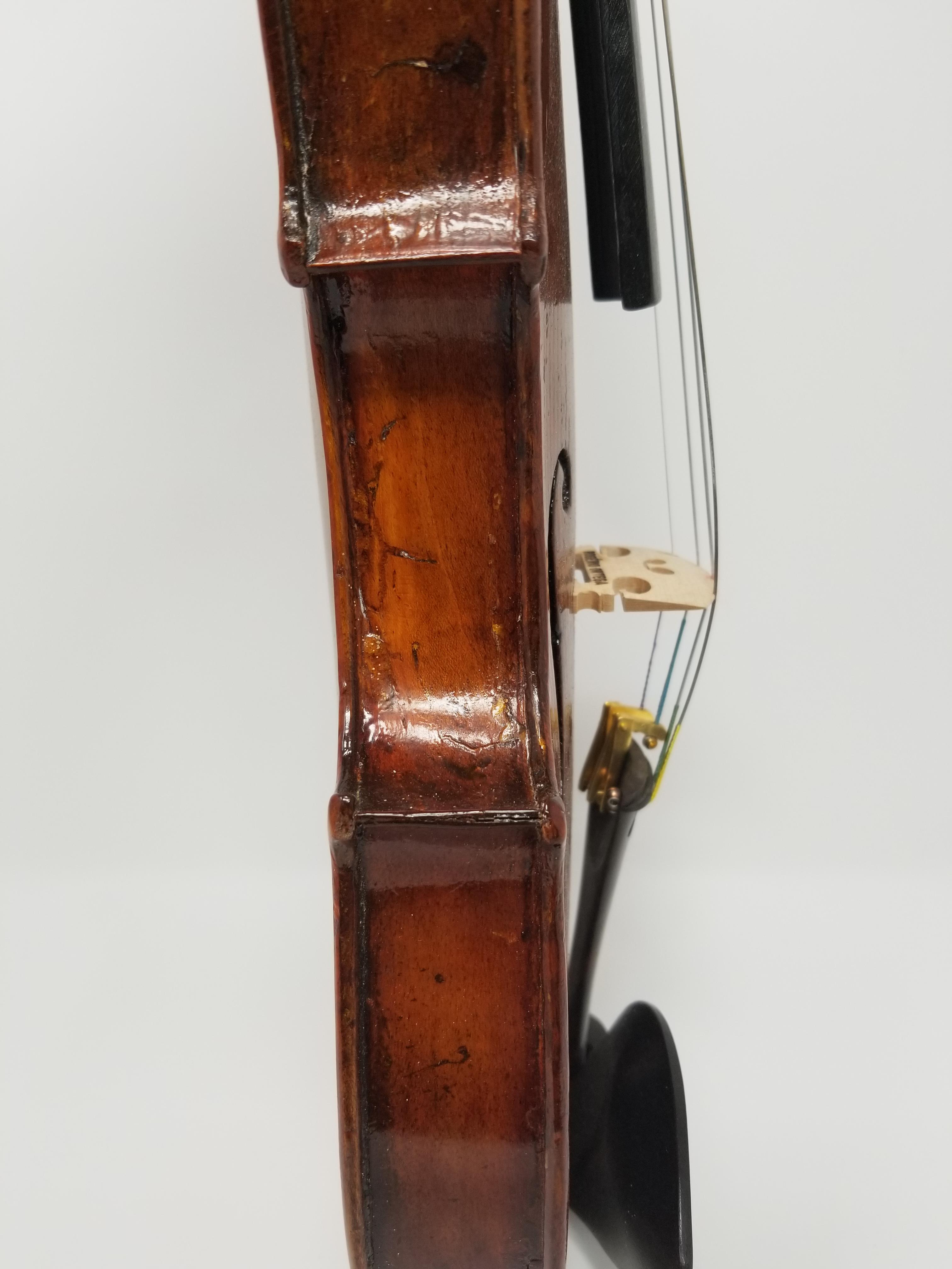 Milanese Violin, Labeled "Carlo Giuseppe Testore" - Image 3 of 10