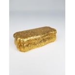 14K Gold Embossed Accoutrement Box