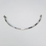 14K White Gold & Diamond Tennis Bracelet