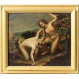 17th C. Old Master Painting of Cain and Abel