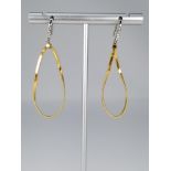 18K Gold Marco Bicego Hoop Earrings