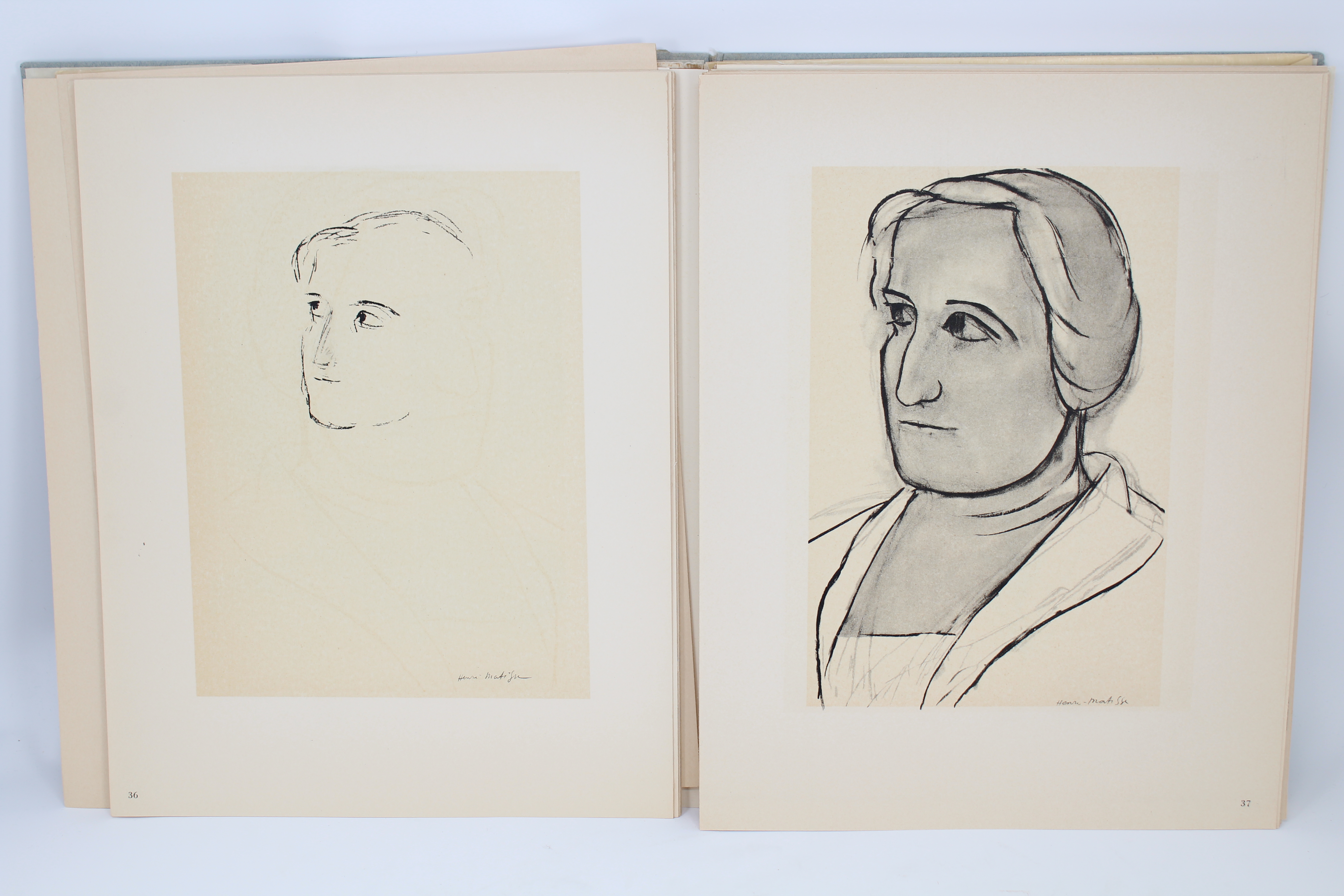 'Portraits' Henri Matisse 1954 Book - Image 4 of 12