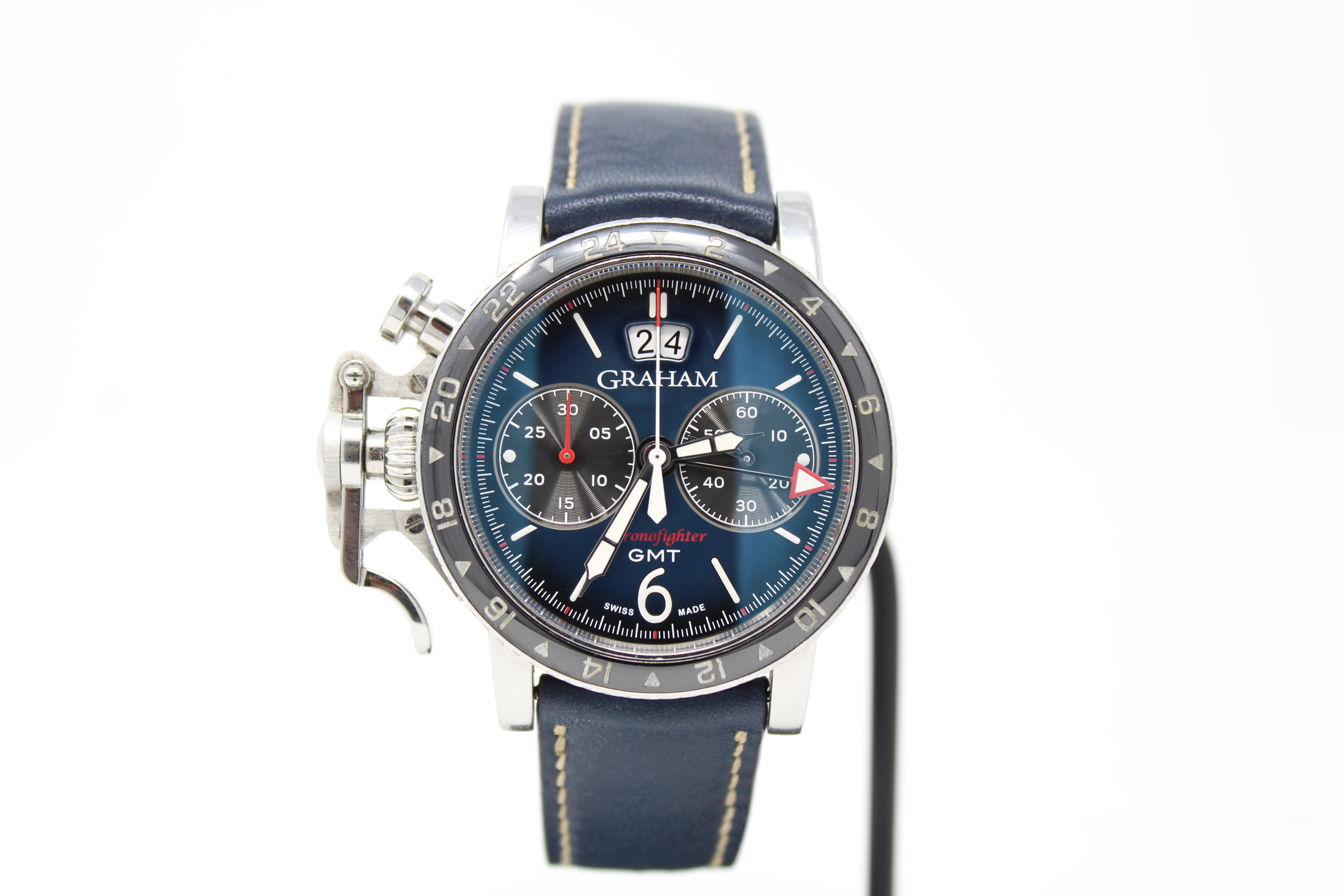 GRAHAM - Chronofighter Vintage GMT Watch - Image 3 of 9