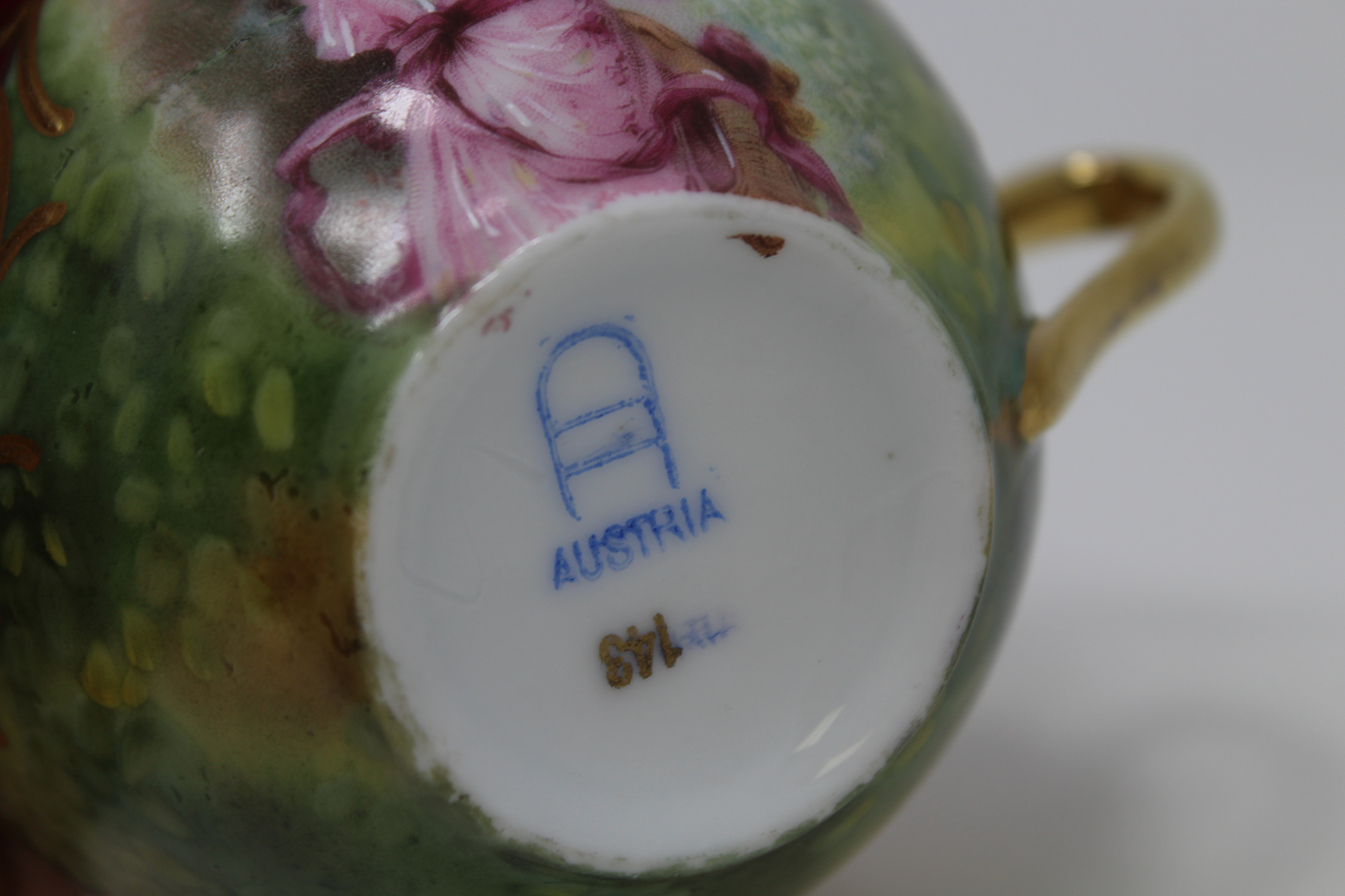 Antique Royal Vienna Porcelain Cup & Saucer - Image 3 of 5