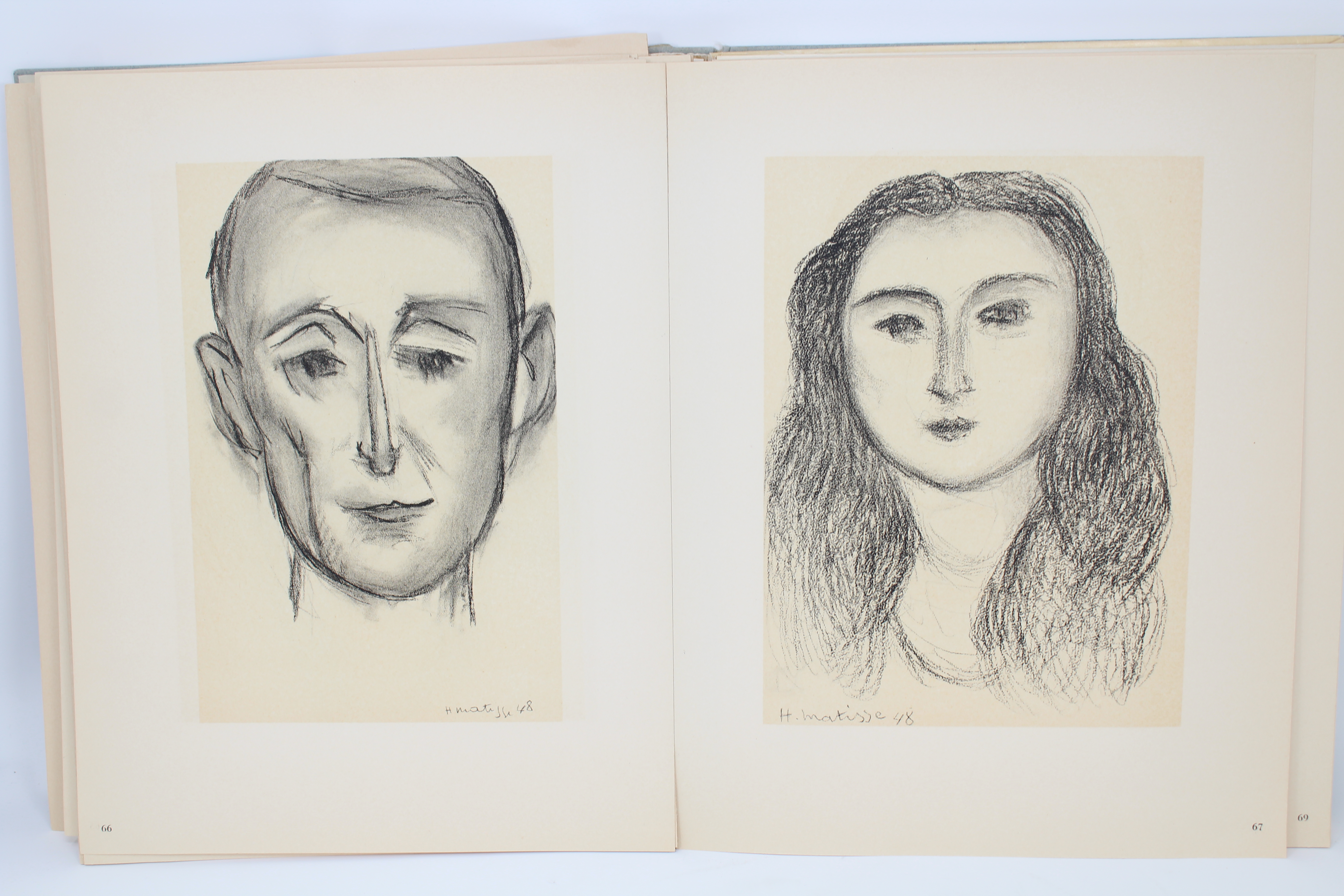 'Portraits' Henri Matisse 1954 Book - Image 8 of 12