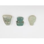 (3) Jade Pendants - Costa Rica, ca. 500-1500 AD