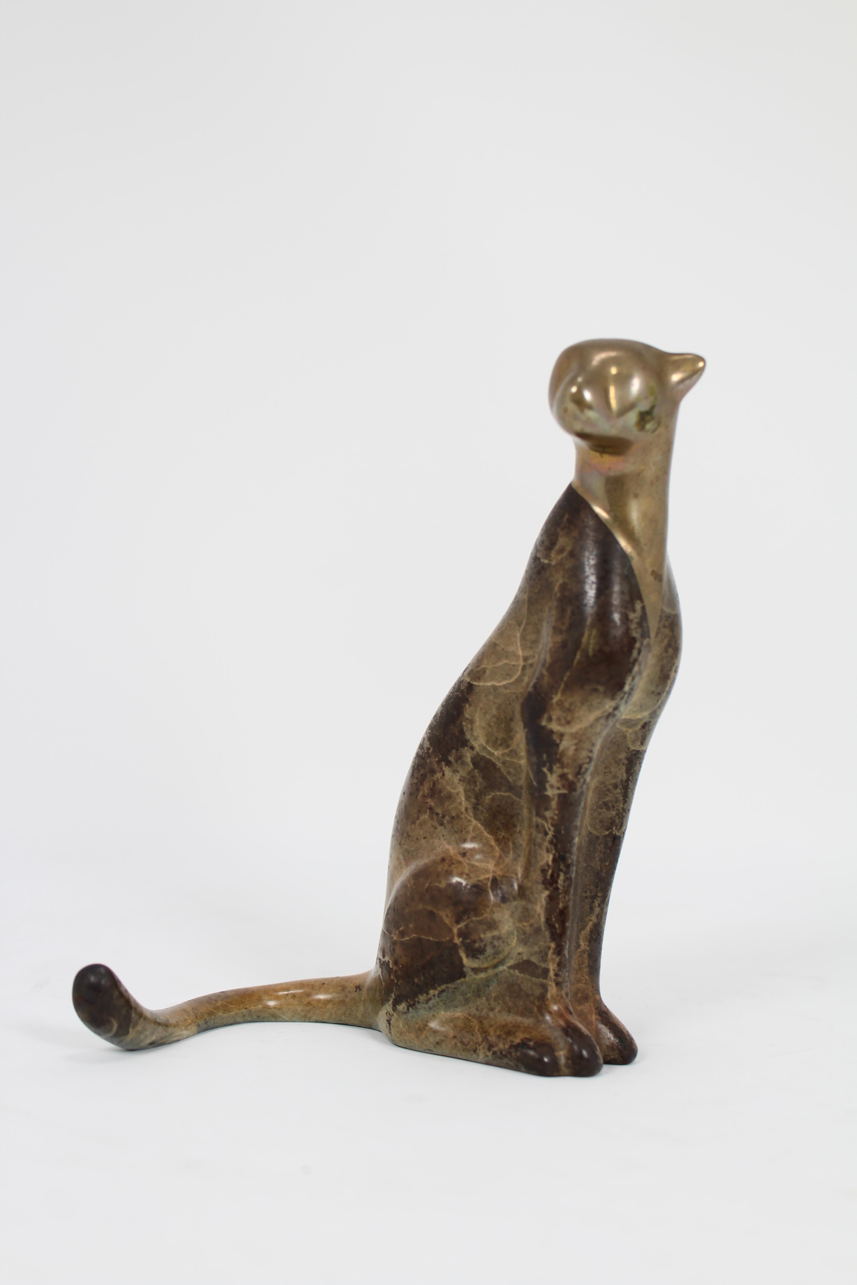 Loet Vanderveen (1921 - 2015) Cheetah Bronze - Image 3 of 6