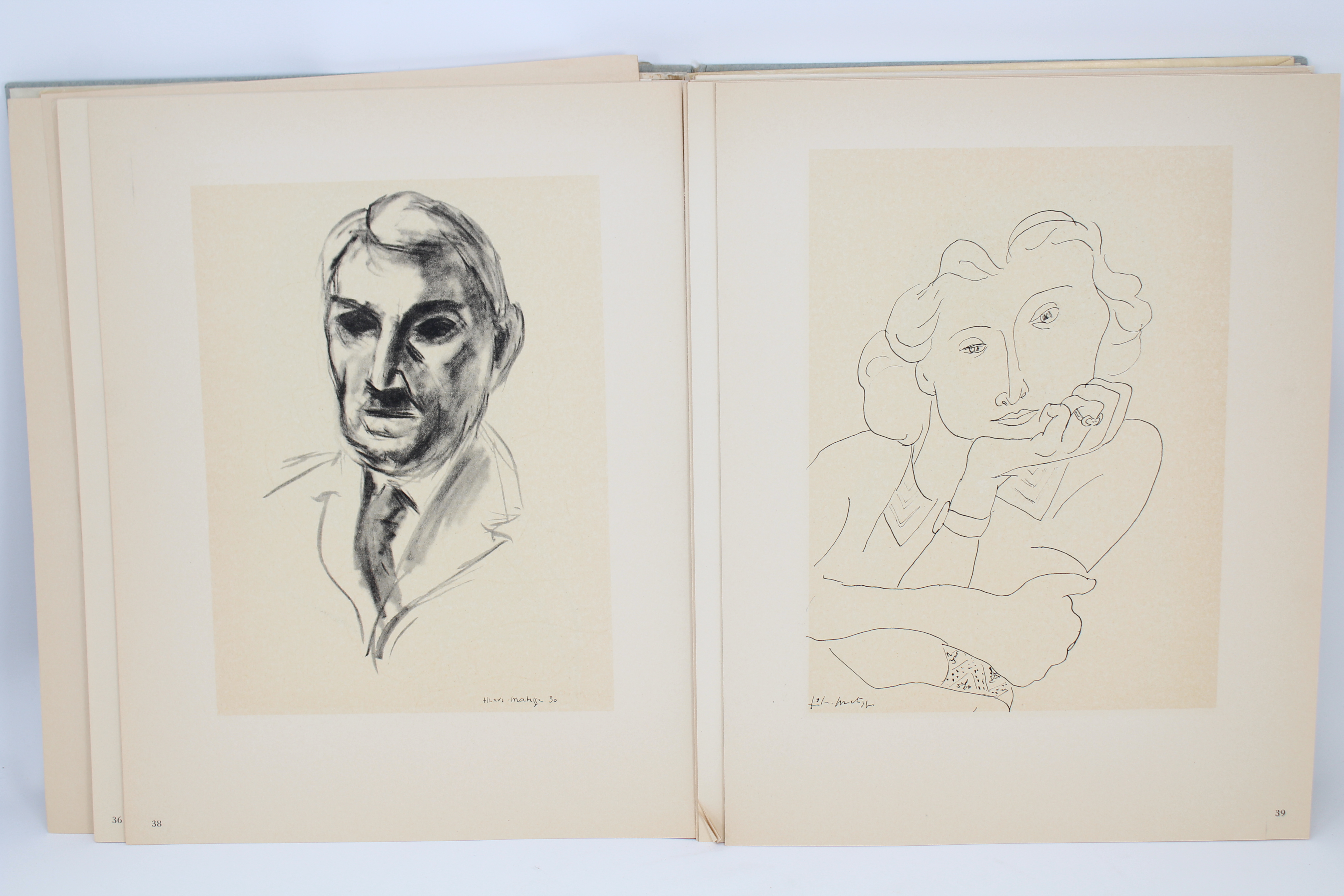 'Portraits' Henri Matisse 1954 Book - Image 5 of 12