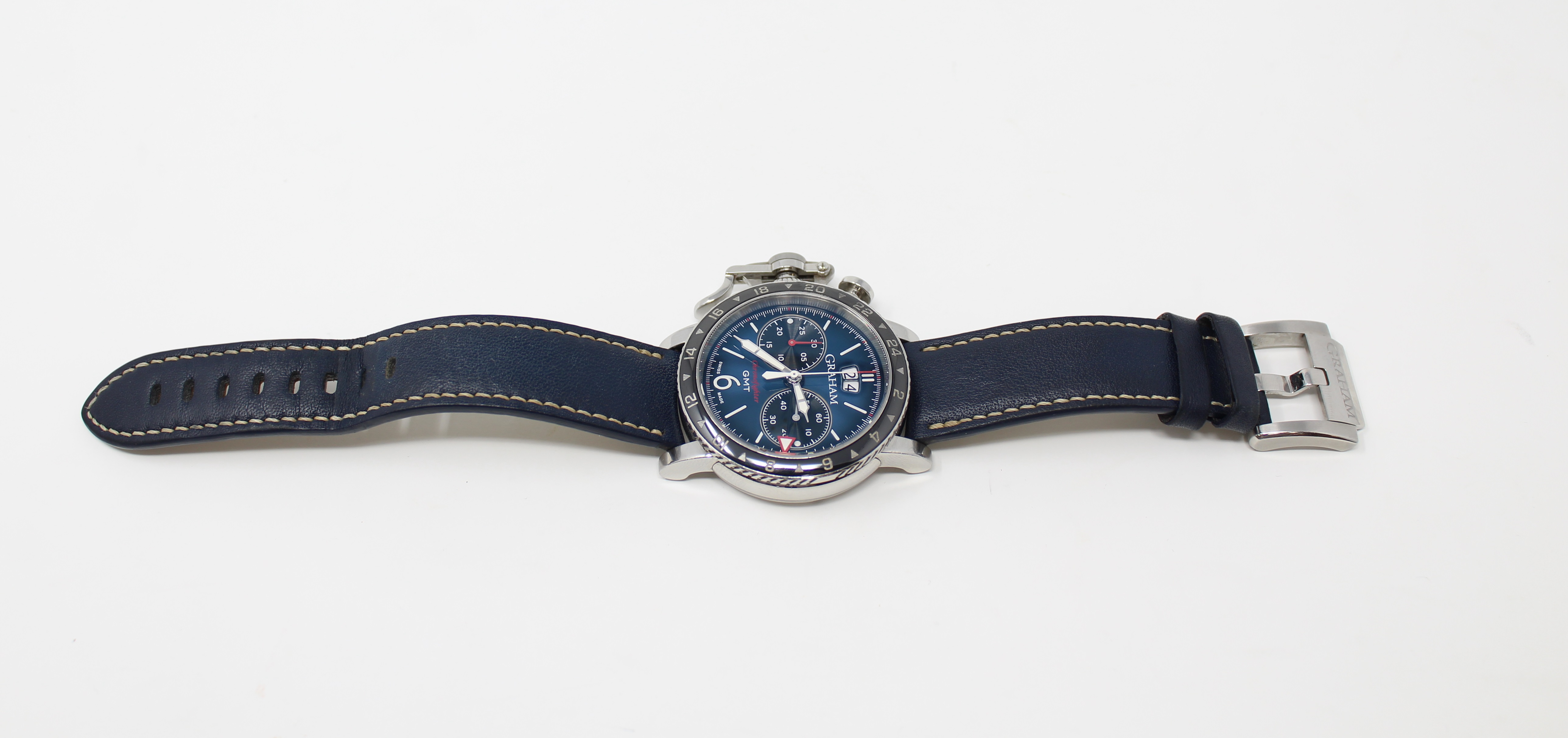 GRAHAM - Chronofighter Vintage GMT Watch - Image 6 of 9