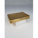 14K Gold 'G. Keller' Cigarette Case