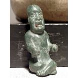 20th C. Olmec STYLE Seated Figure