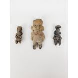 (3) Chupicuaro Figures - Mexico, ca. 400 – 100 BC