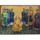 Cau Vong, Monumental Painting of Emperor Duy Tan