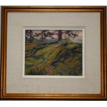 California School, 20th C. Impressionist Landscape