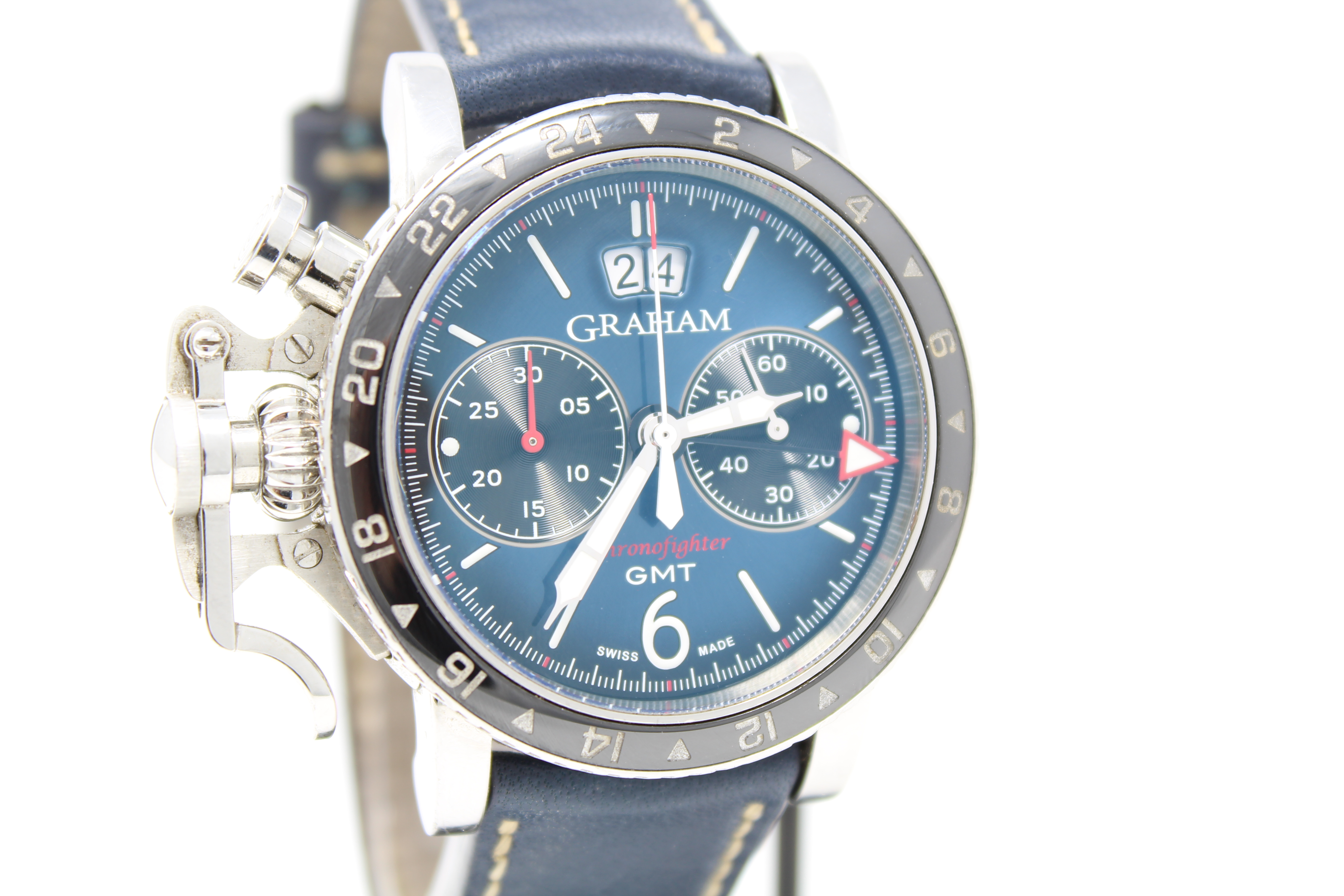 GRAHAM - Chronofighter Vintage GMT Watch - Image 2 of 9