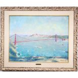 Fortunato Figone (1901-1982) "Golden Gate Brige"