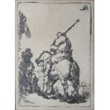 After Rembrandt (1606-1669) Etching