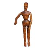 Vintage Spanish Articulated Artist Mannequin