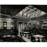 R.M.S. BRITON: Rare Robert Welch image of the smoking room onboard the Briton, built in Belfast in