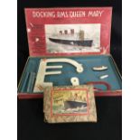 THE ALLAN ROUSE COLLECTION - QUEEN MARY: "Docking" R.M.S. Queen Mary Warneford series game - boxed