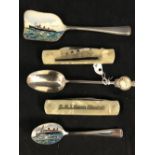 THE ALLAN ROUSE COLLECTION - OCEAN LINER: Shipboard souvenirs to include Queen Elizabeth & Mary