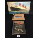 THE ALLAN ROUSE COLLECTION - QUEEN MARY: Photo album, "RMS Queen Mary a record in pictures 1930-36",