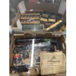 The Thomas E Skidmore Collection: Toys: Model railways. 1930s Trix Twin Railway. Includes L.M.S