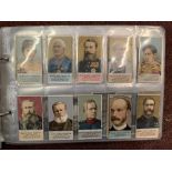 Cigarette Cards: 20th cent. Album of part sets including issues by Phillips. British American