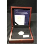 Coins: Platinum proof £1, coin limited to 995.