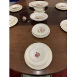 The Thomas E Skidmore Collection: 20th cent. Ceramics: Wellesley 'Bullfinch' dinnerware. Meat
