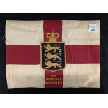 Football Memorabilia: Football Association flag, possibly a corner flag. 10ins. x 14ins.