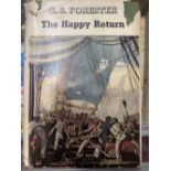 Books: C.S. Forester The Happy Return. Signed first edition, poor dust cover, some fading to the