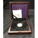 Coins: Gold coin proof £1, 2016 limited 995.