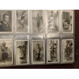 Cigarette Cards: Early 20th cent. two albums of part sets of John Player & Sons cards, including