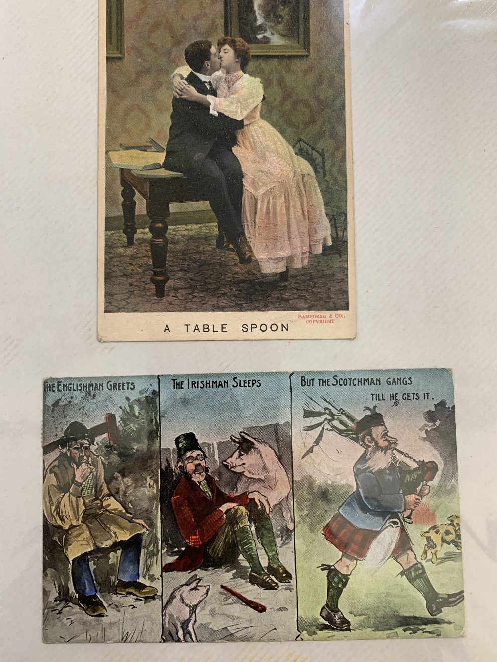 Postcards: Edwardian. Over 160 cards from 1900 - 1916, including such subjects as women's