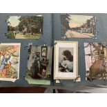 Postcards: Edwardian topographical cards of GB with a strong local interest, which includes Melksham