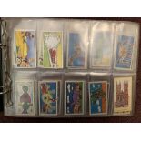 Trade Cards: Bubblegum, an album containing over 20 part sets of George Bassett & Cop Ltd