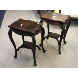 The Thomas E Skidmore Collection: Late 19th early 20th cent. Chinese Haunghauli wood tables,