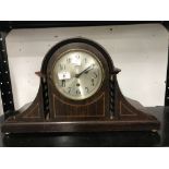 Clocks: Fontenoy mantle clock. 29¼ins. x 12½ins.