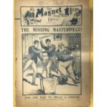 Magazines: 1918 'The Magnet' (war time price) featuring Billy Bunter in The Mining Masterpiece.