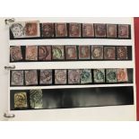Stamps: GB. Three Stanley Gibbons, Great Britain stamp albums, Victoria - Elizabeth II. Many unused,